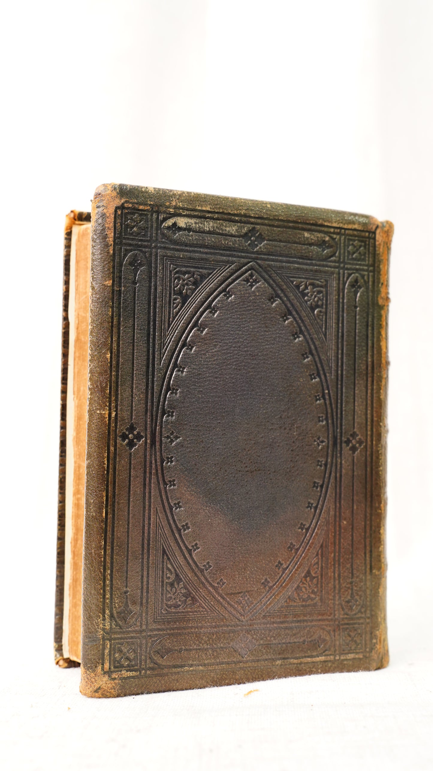 Thomas Moore Poetical Works 1863 Leather Gilt Edges