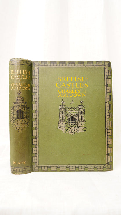 Antique British Castles Charles Ashdown 1911 Illustrated Color Plates