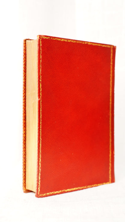 Oliver Cromwell by Charles Firth, Winchester College Prize Binding, 1905