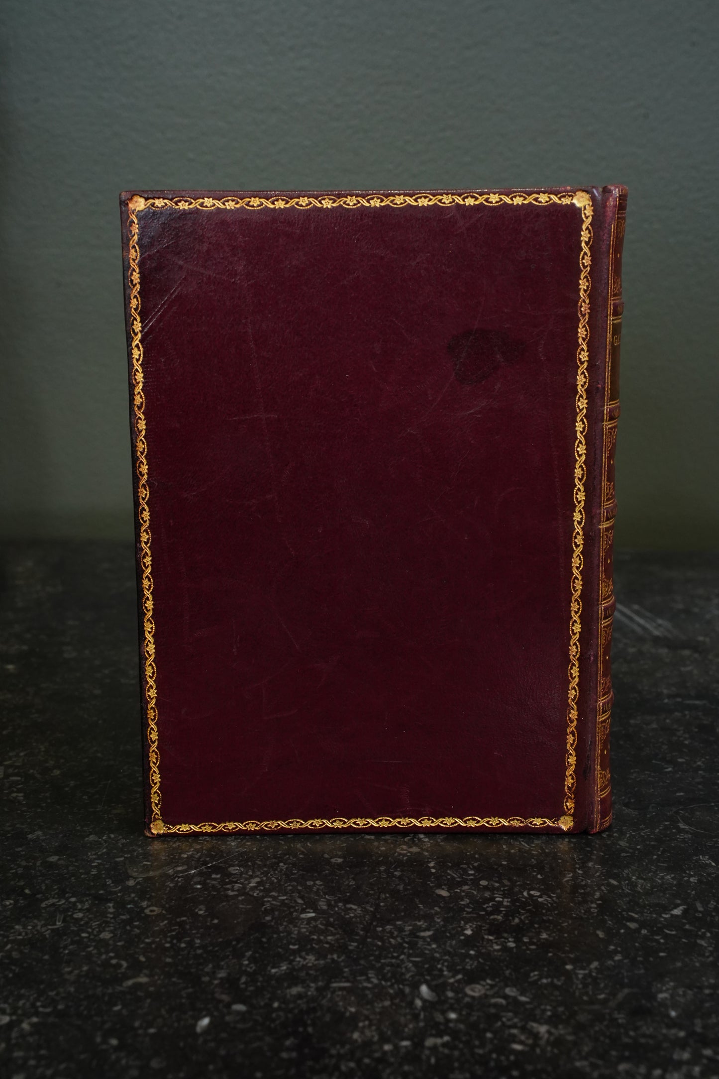 Antique Thomas Gainsborough R.A. Fletcher 1904 Prize Leather Binding