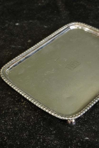 Antique English Silverplate Serving Tray