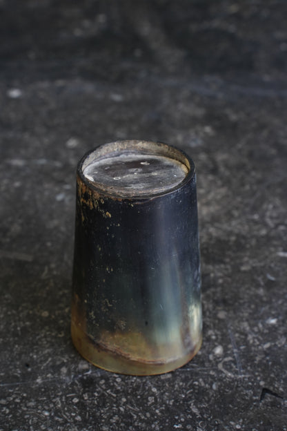 Antique English Horn Tumbler, Ca. 1890