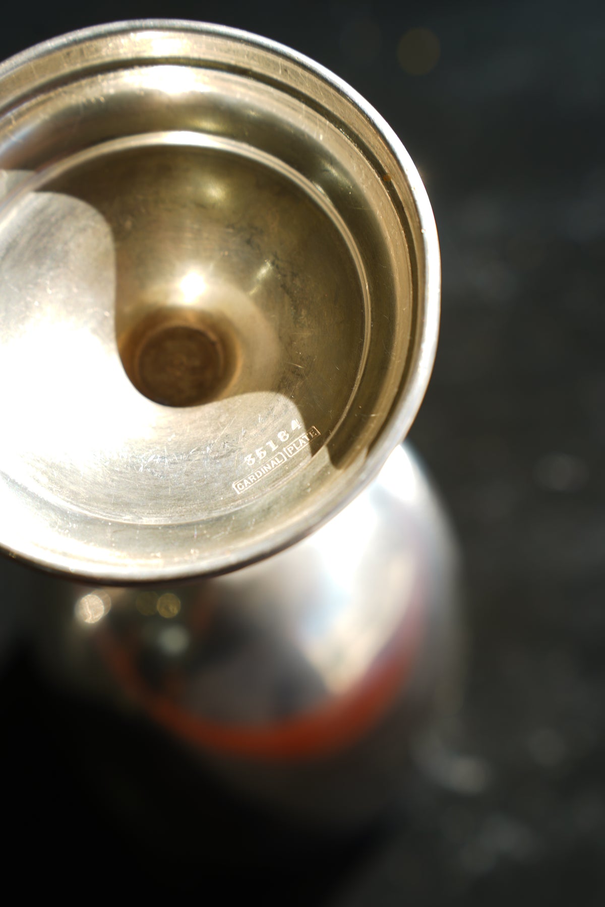 Vintage Silverplate Trophy Cup, Cornwall Bakers Federation Challenge Cup