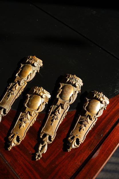 Antique Louis XV Style Gilt Brass Furniture Mounts