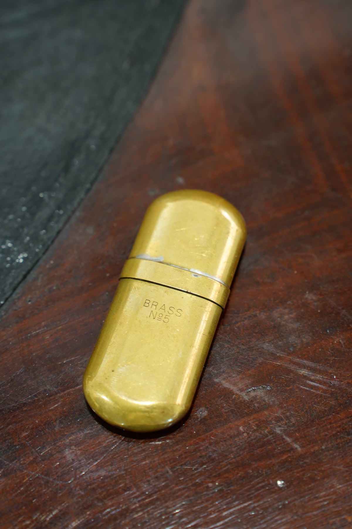 Vintage Brass Pocket Lighter