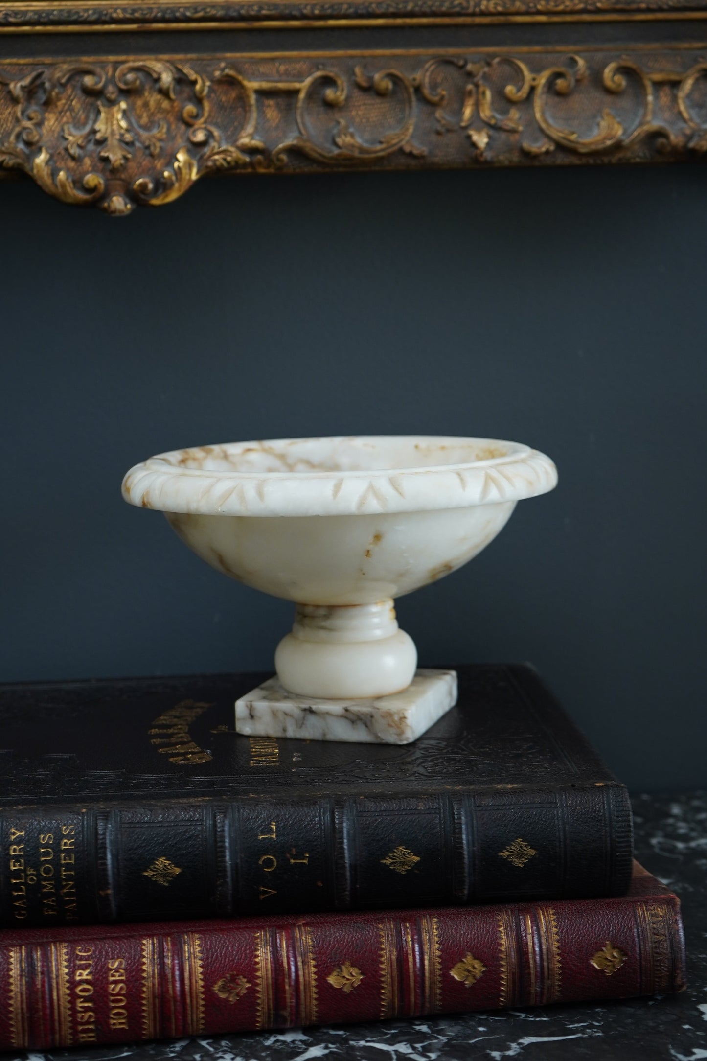 Alabaster Bird Bath