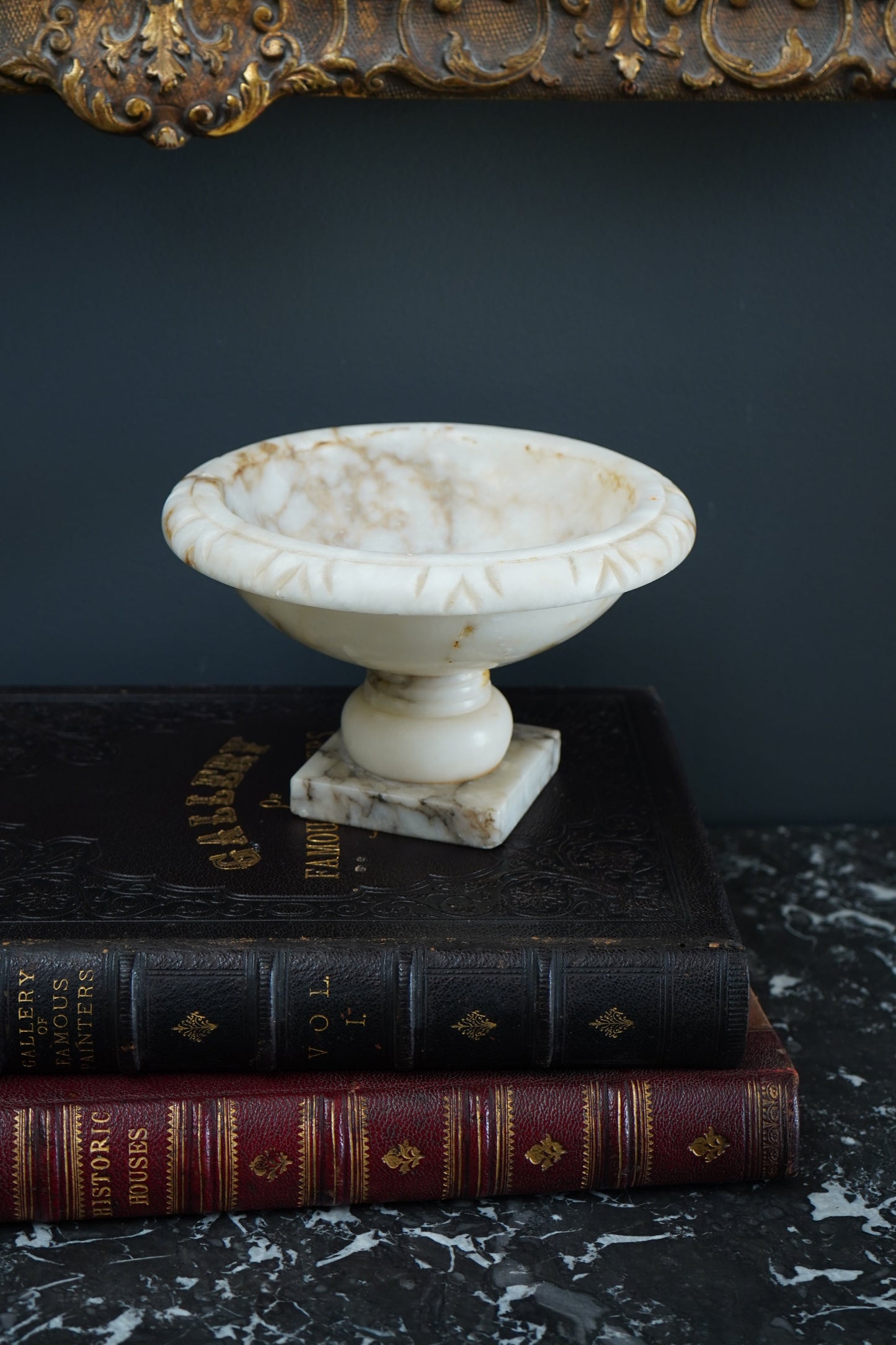 Alabaster Bird Bath
