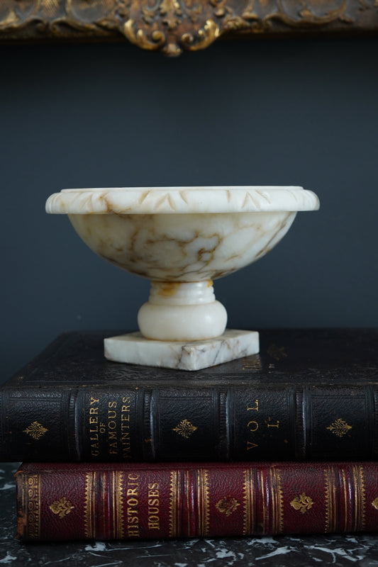 Alabaster Bird Bath