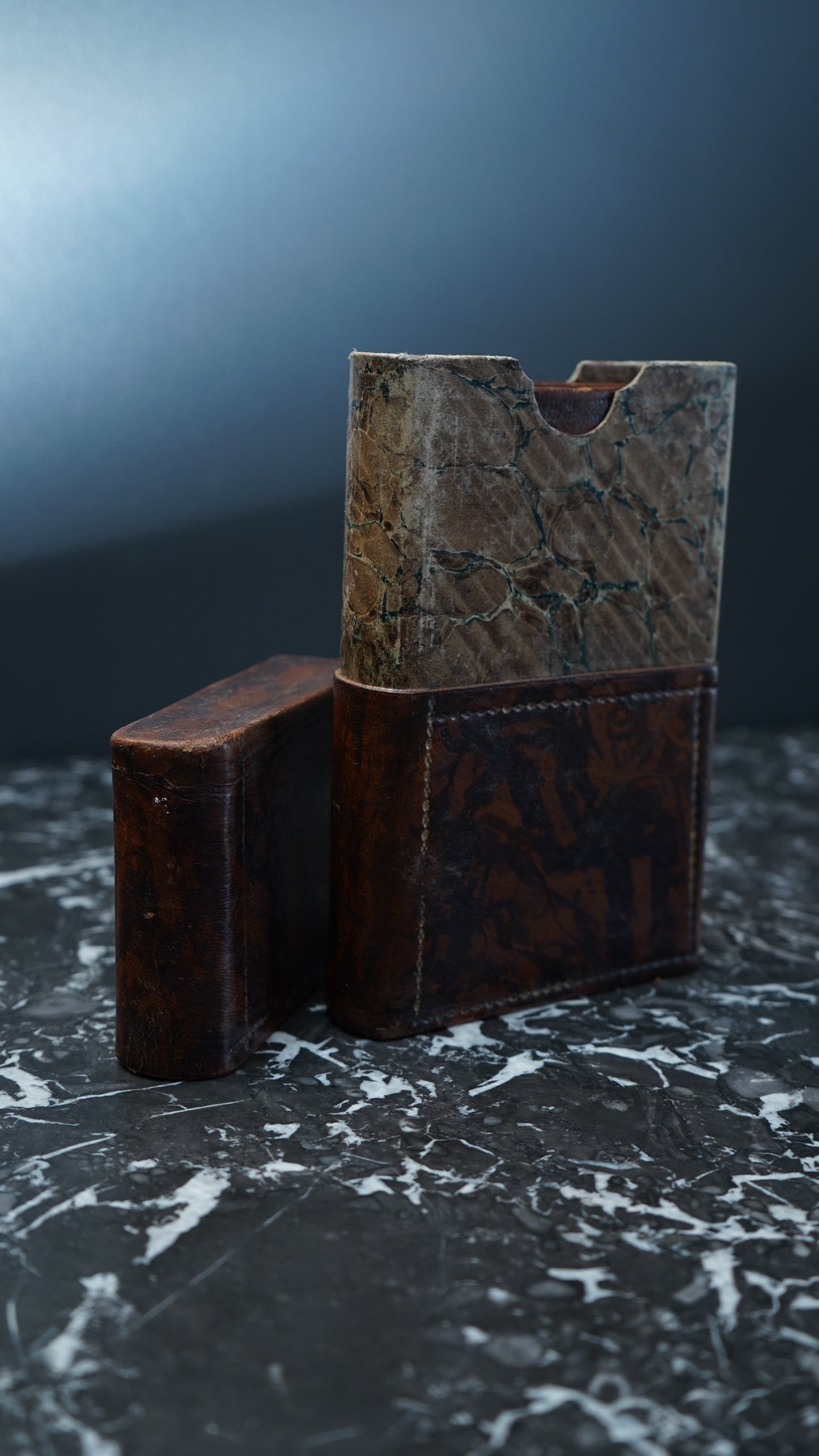 1836 "Die Christliche Seele: Ein katholisches Andachtsbuch,"  Full Leather Book