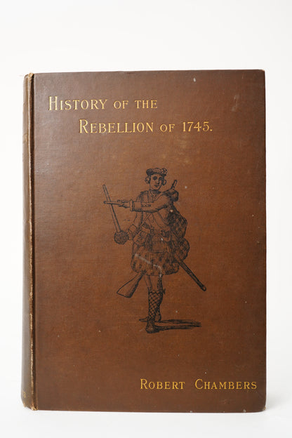 1745 Victorian Jacobite History Cloth Book