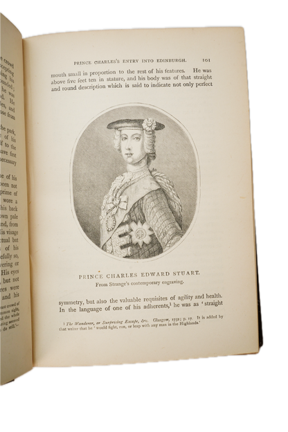 1745 Victorian Jacobite History Cloth Book