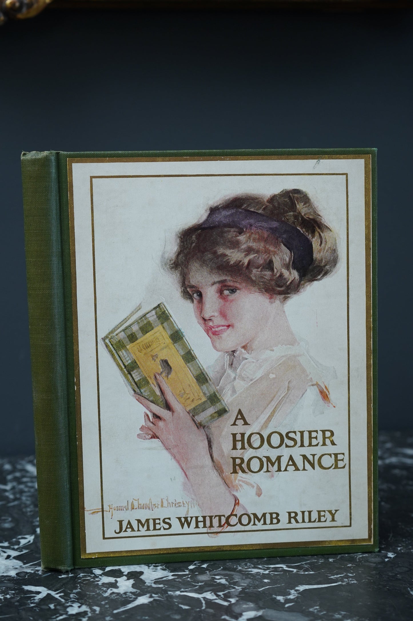 "A Hoosier Romance" Victorian Cloth Book