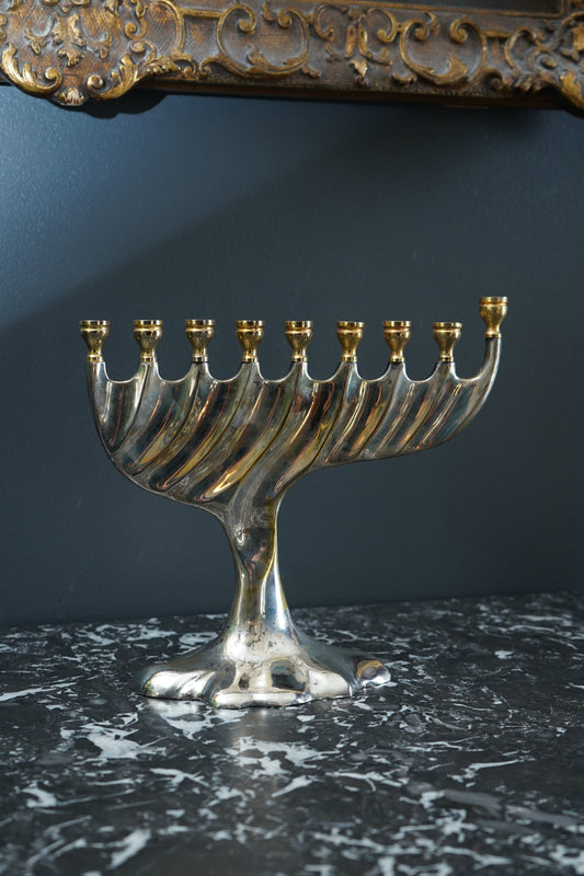 Towle Mid-Century Modern Menorah