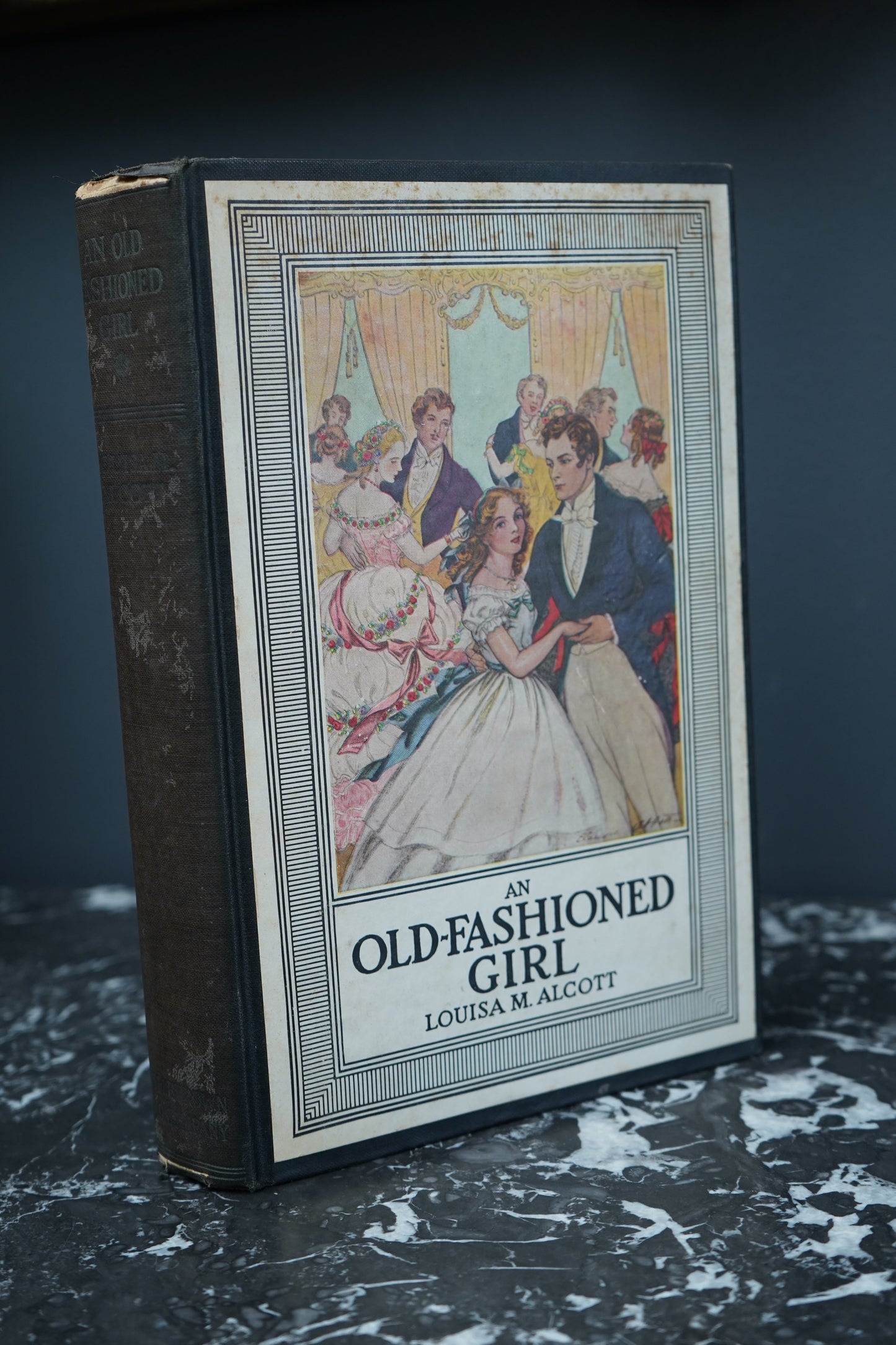 1926 "An Old-Fashioned Girl" Victorian Cloth Book