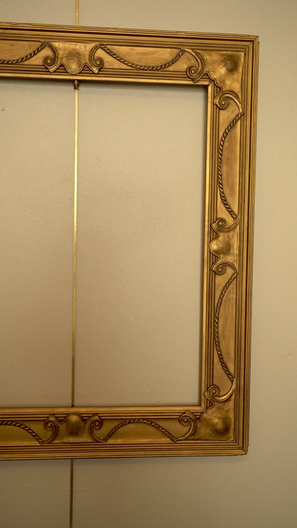 Antique French Gilt Picture Frame, Art Nouveau, Circa 1900