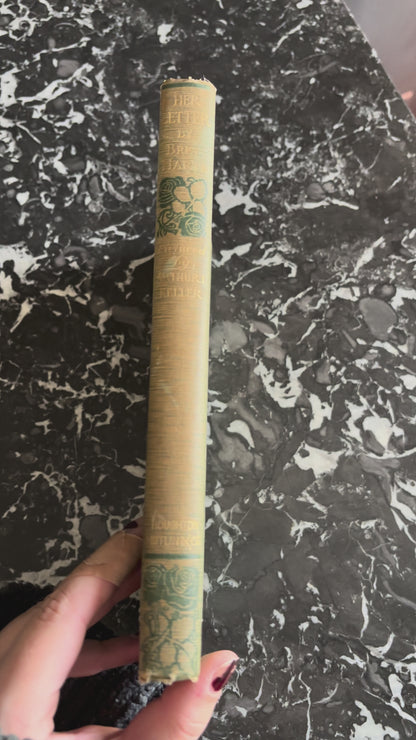 1905 "Her Letter" Victorian Cloth Book